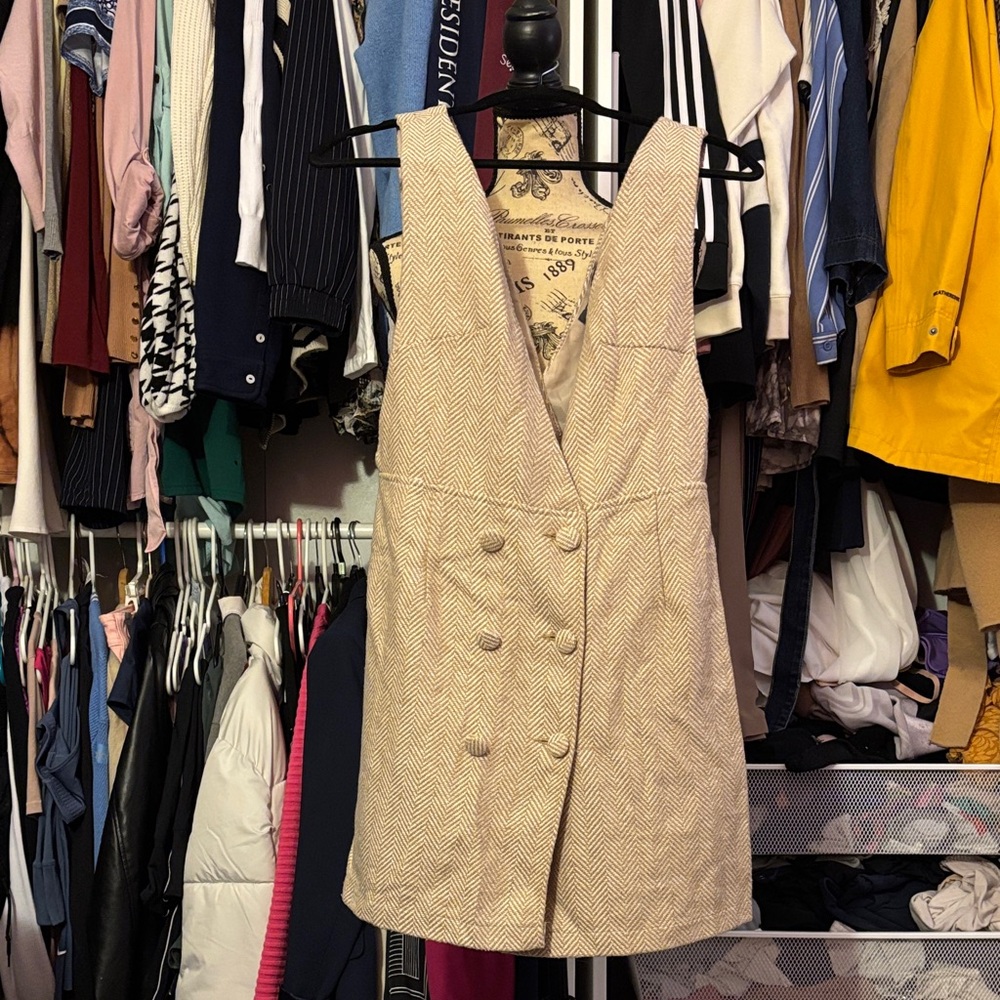 Primark Beige Vest Dress